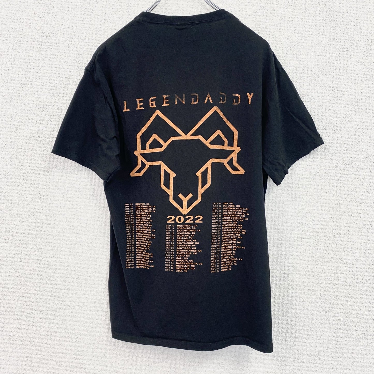 古着 used 　半袖音楽プリントTシャツ　ダディーヤンキー　ヒップホップ　クルーネック　レトロデザイン　Mサイズ