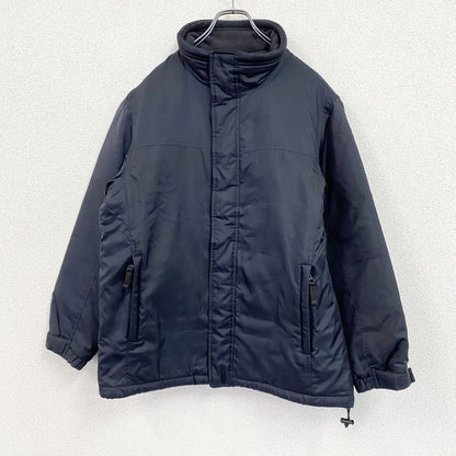 ～00s　OLD UNIQLO　オールドユニクロ　フルジップジャケット　中綿入り　比翼仕立て　紺　ネイビー　Sサイズ
