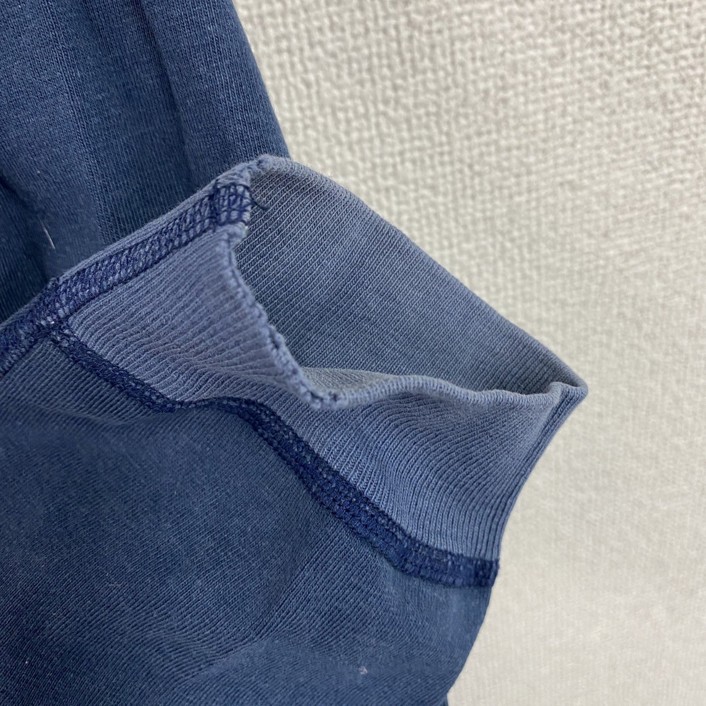 BARNS OUT FITTERS　バーンズアウトフィッターズ　長袖Tシャツ/ロンT　両V　紺　ネイビー　Lサイズ