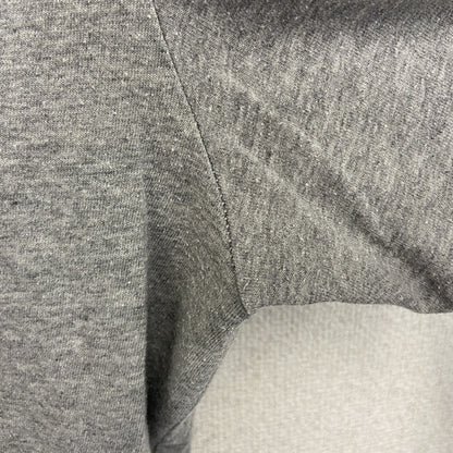 古着 used　NIKE ナイキ　半袖プリントTシャツ　カジュアルデザイン　スウッシュロゴ　グレー　クルーネック　XLサイズ