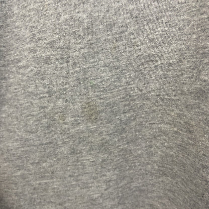 古着 used　NIKE ナイキ　半袖プリントTシャツ　カジュアルデザイン　スウッシュロゴ　グレー　クルーネック　XLサイズ