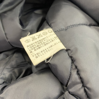 ～00s　OLD UNIQLO　オールドユニクロ　フルジップジャケット　中綿入り　比翼仕立て　紺　ネイビー　Sサイズ