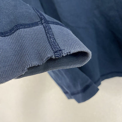 BARNS OUT FITTERS　バーンズアウトフィッターズ　長袖Tシャツ/ロンT　両V　紺　ネイビー　Lサイズ