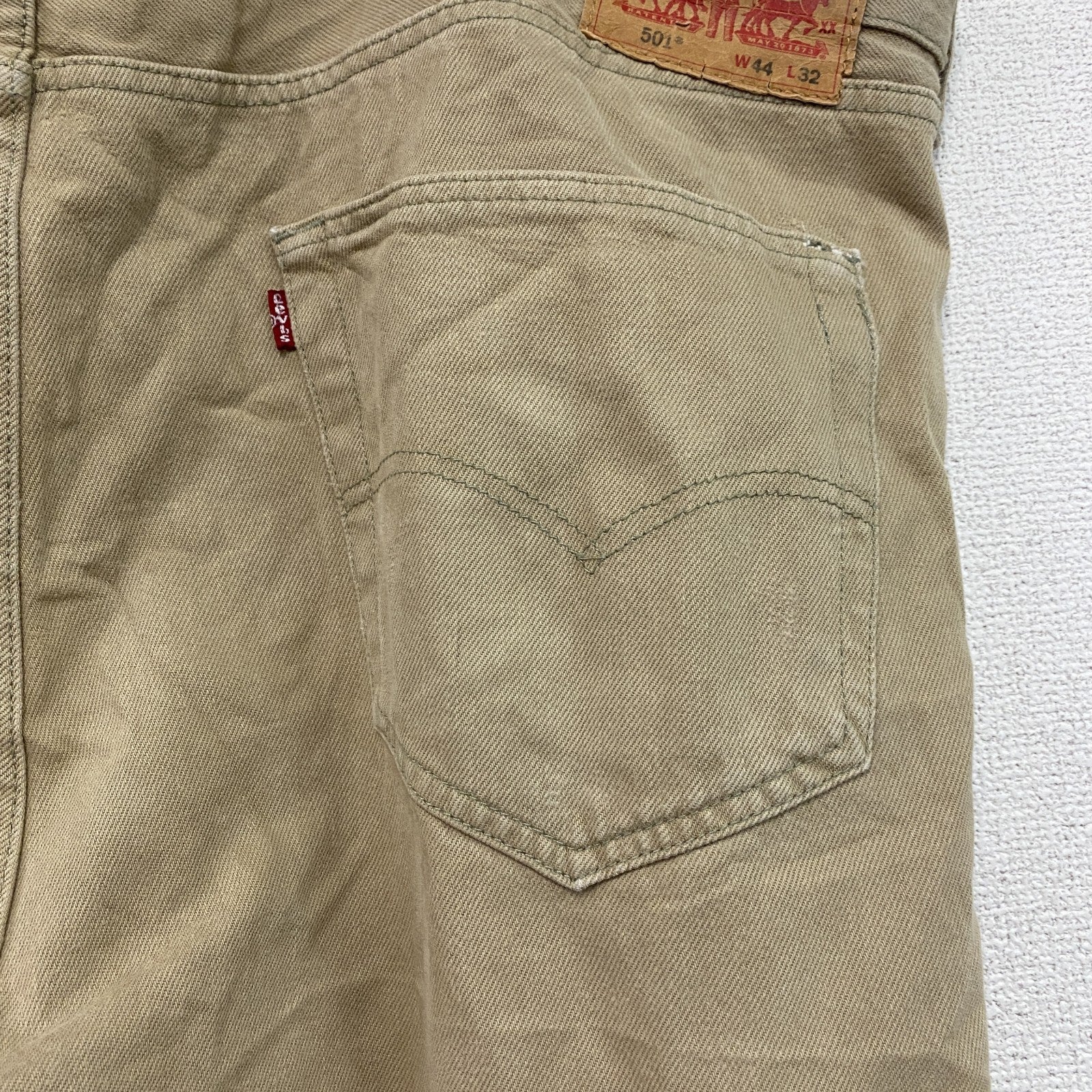 Levi’s　リーバイス　501　デニムパンツ/ジーンズ　ベージュ　W44サイズ