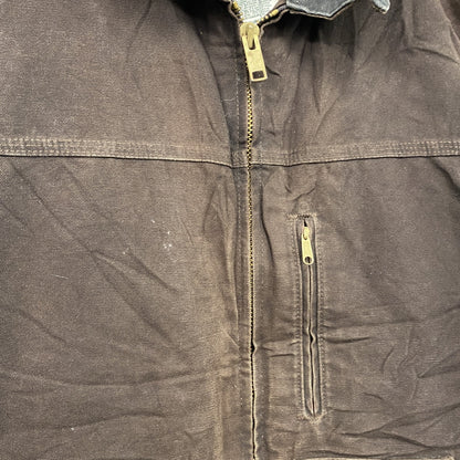 Carhartt　カーハート　サンドストーンリッジコート　ダックジャケット　ボアライナー　茶色　ブラウン　XLサイズ
