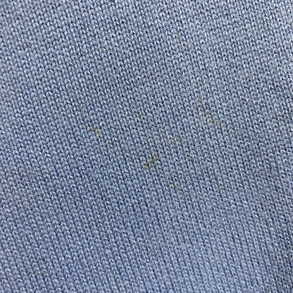 古着 used　TOMMYHILFIGER　トミーヒルフィガー　長袖Vネックワンポイント刺スウェット　トレーナー　水色　Lサイズ