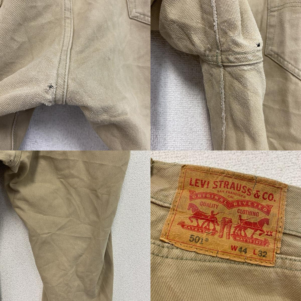 Levi’s　リーバイス　501　デニムパンツ/ジーンズ　ベージュ　W44サイズ