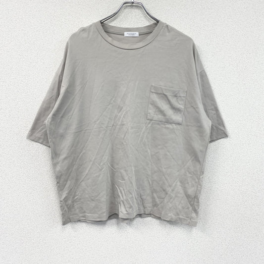 BEAUTY&YOUTH　ビューティ&ユース　半袖Tシャツ　シングルステッチ　灰色　グレー　XLサイズ