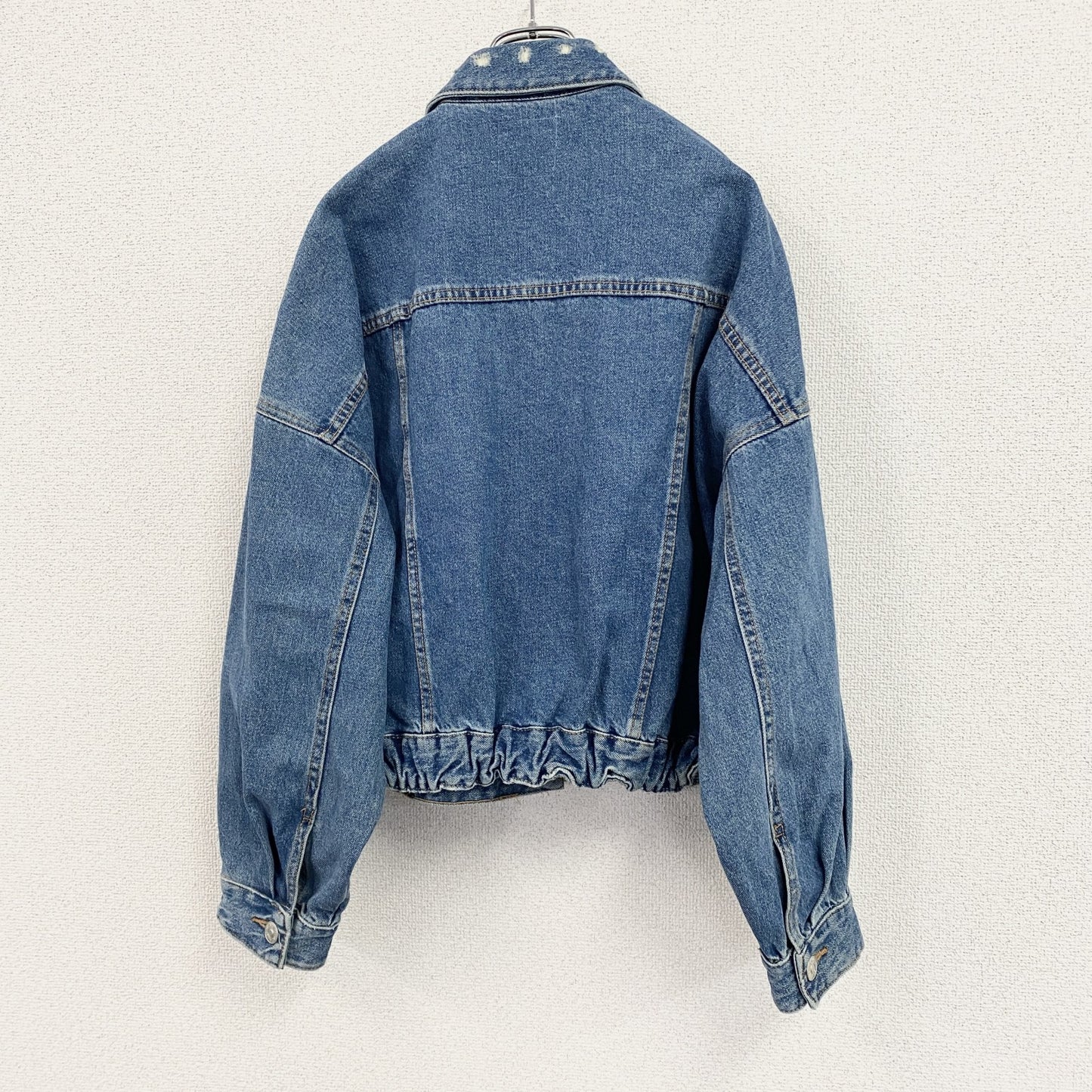 ZARA　ザラ　3rdタイプ　デニムジャケット/Gジャン　ダメージ加工　インディゴ
