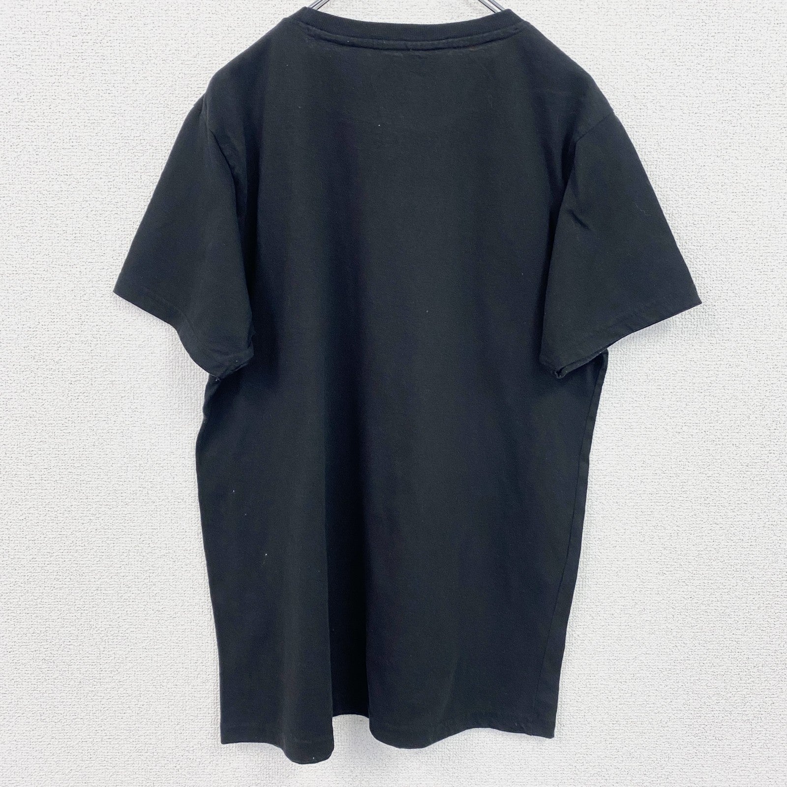 古着 used 　半袖音楽プリントTシャツ　アリーヤ　ヒップホップ　クルーネック　黒　ブラック　レトロデザイン　Lサイズ