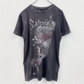 古着 used 　半袖音楽プリントTシャツ　SABATON　クルーネック　シンフォニックメタル　100%コットン　Mサイズ
