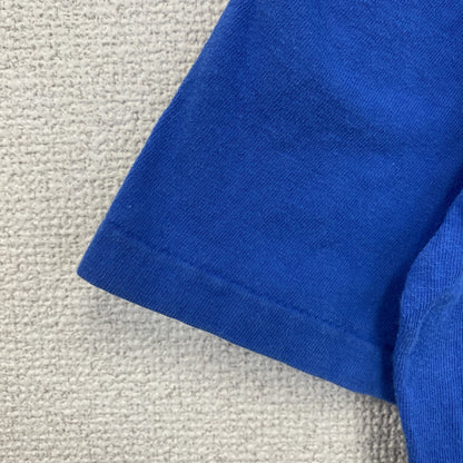 古着 used　半袖プリントTシャツ　レトロデザイン　クルーネック　シングルステッチ　グランドキャニオン　青　ブルー　Lサイズ