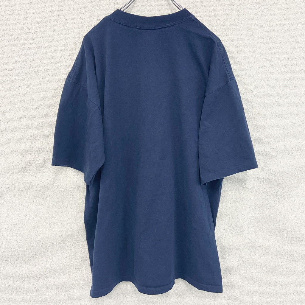 古着 used　ALL Sport　半袖スーベニアプリントTシャツ　90s　USA製　シングルステッチ　紺　ネイビー　XLサイズ