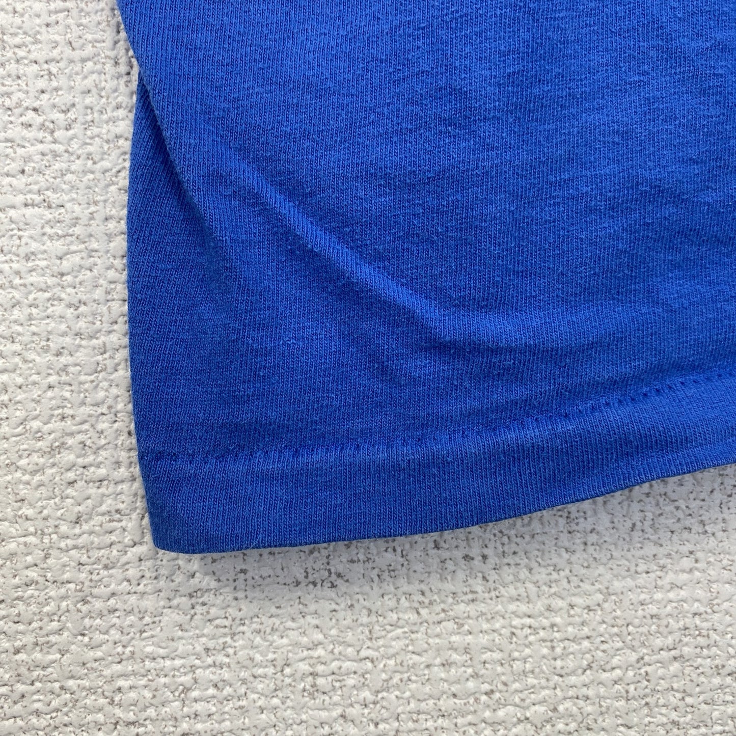 古着 used　半袖プリントTシャツ　レトロデザイン　クルーネック　シングルステッチ　グランドキャニオン　青　ブルー　Lサイズ