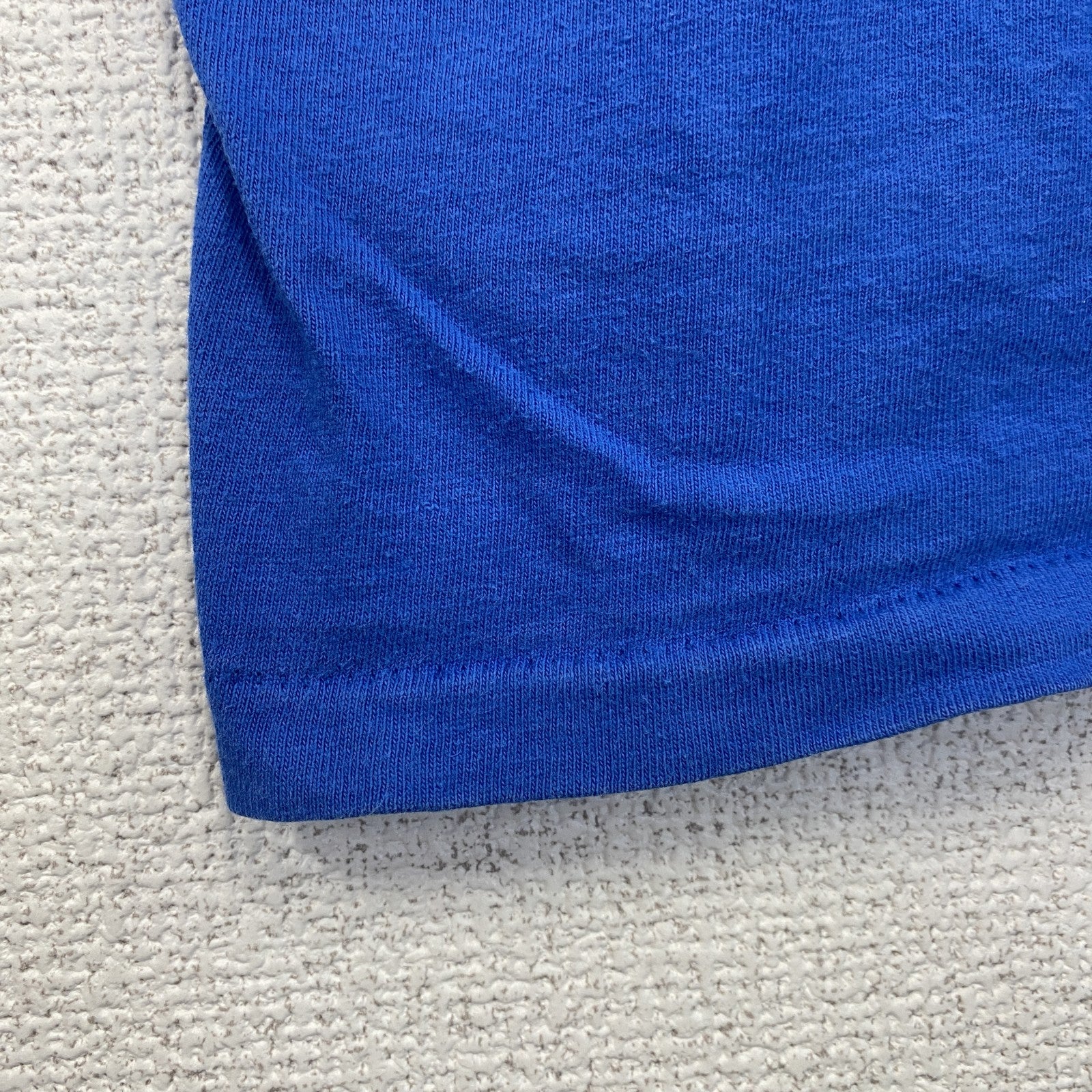 古着 used　半袖プリントTシャツ　レトロデザイン　クルーネック　シングルステッチ　グランドキャニオン　青　ブルー　Lサイズ
