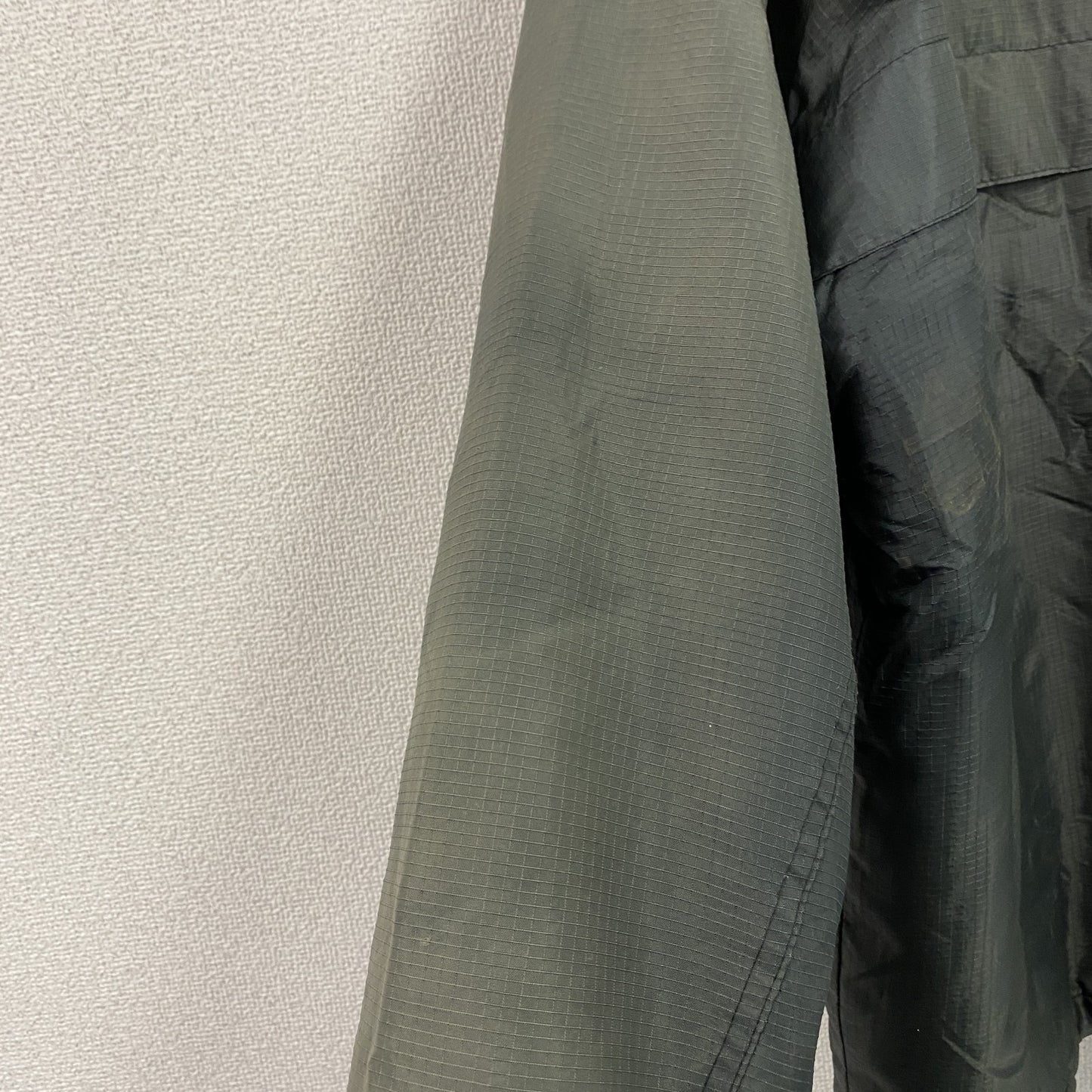～90s　VOLCOM　ボルコム　フルジップジャケット　ボアライナー　フェード　デカロゴ　黒　ブラック　Lサイズ