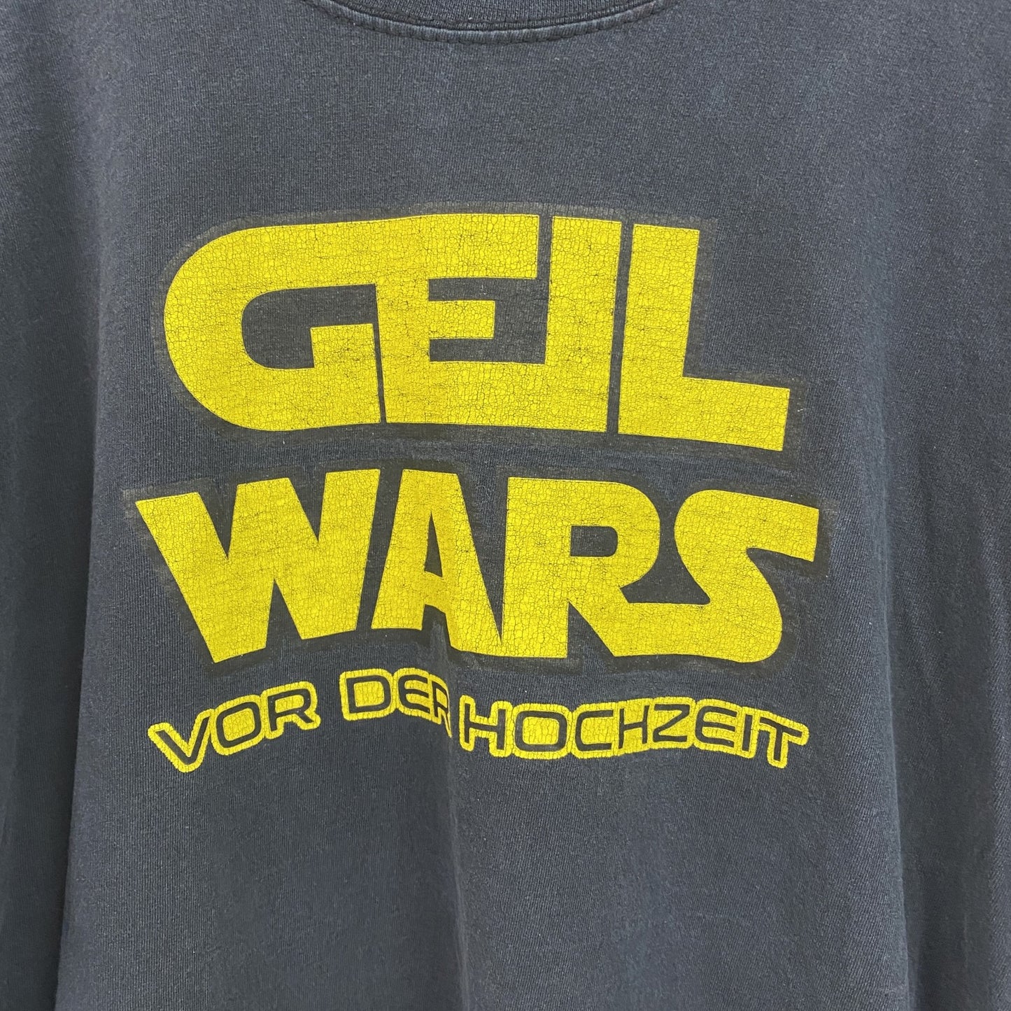 古着 used 　フルーツオブザルーム　半袖プリントTシャツ　オマージュ　黒　ブラック　クルーネック　レトロデザイン　Mサイズ