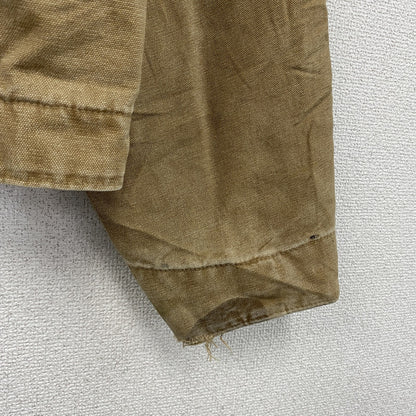 Carhartt　カーハート　デトロイトジャケット　フルジップダックジャケット　ブランケットライナー　茶色　ブラウン　Lサイズ