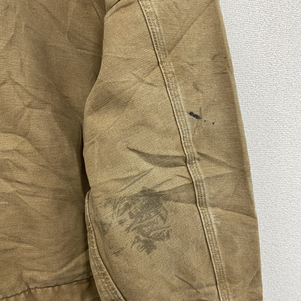 Carhartt　カーハート　デトロイトジャケット　フルジップダックジャケット　ブランケットライナー　茶色　ブラウン　Lサイズ