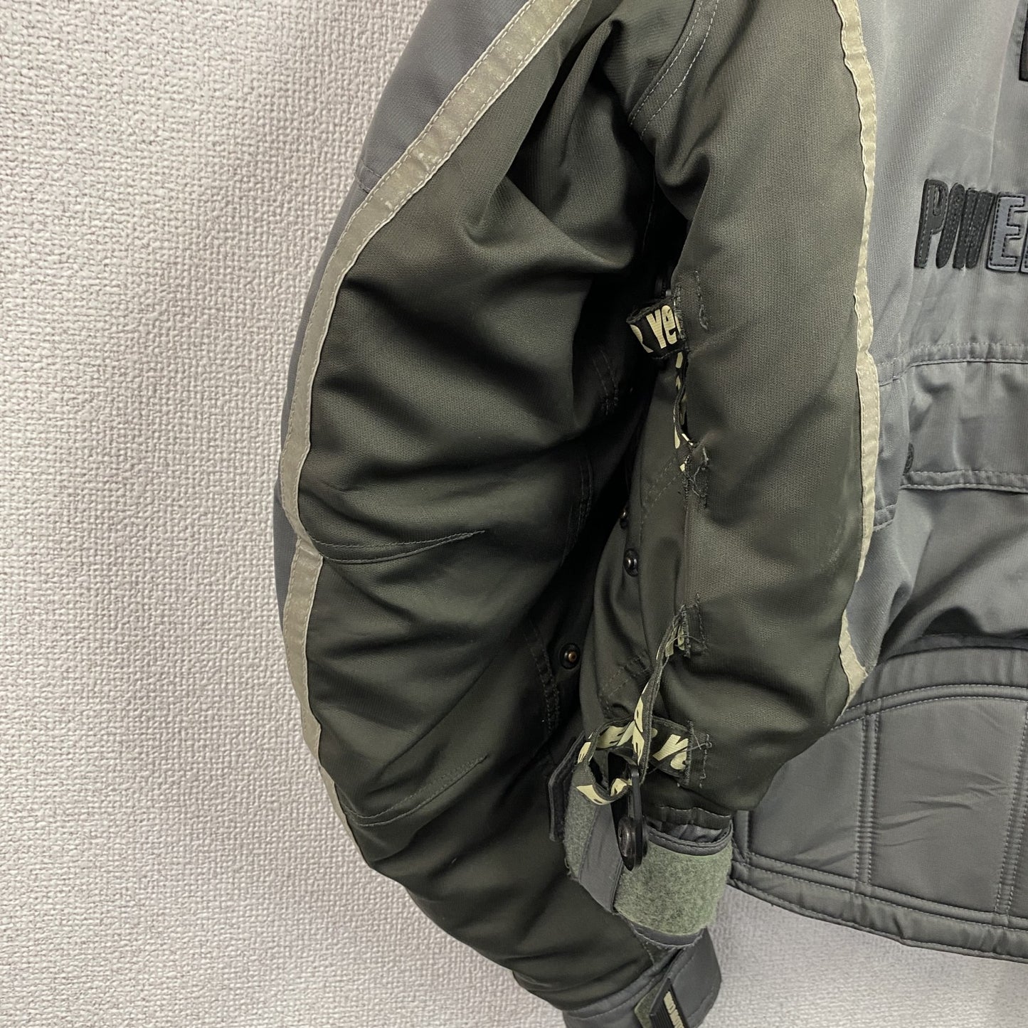 YELLOW CORN　イエローコーン　ウィンタージャケット　ライディングジャケット　中綿入り　グレー　XLサイズ