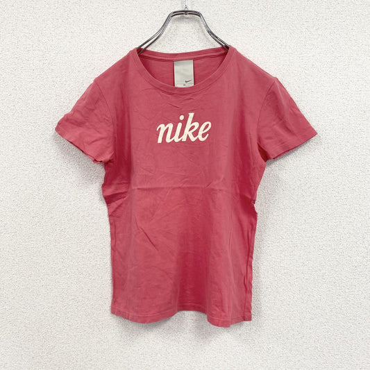 NIKE　ナイキ　半袖プリントTシャツ　ピンク　Mサイズ
