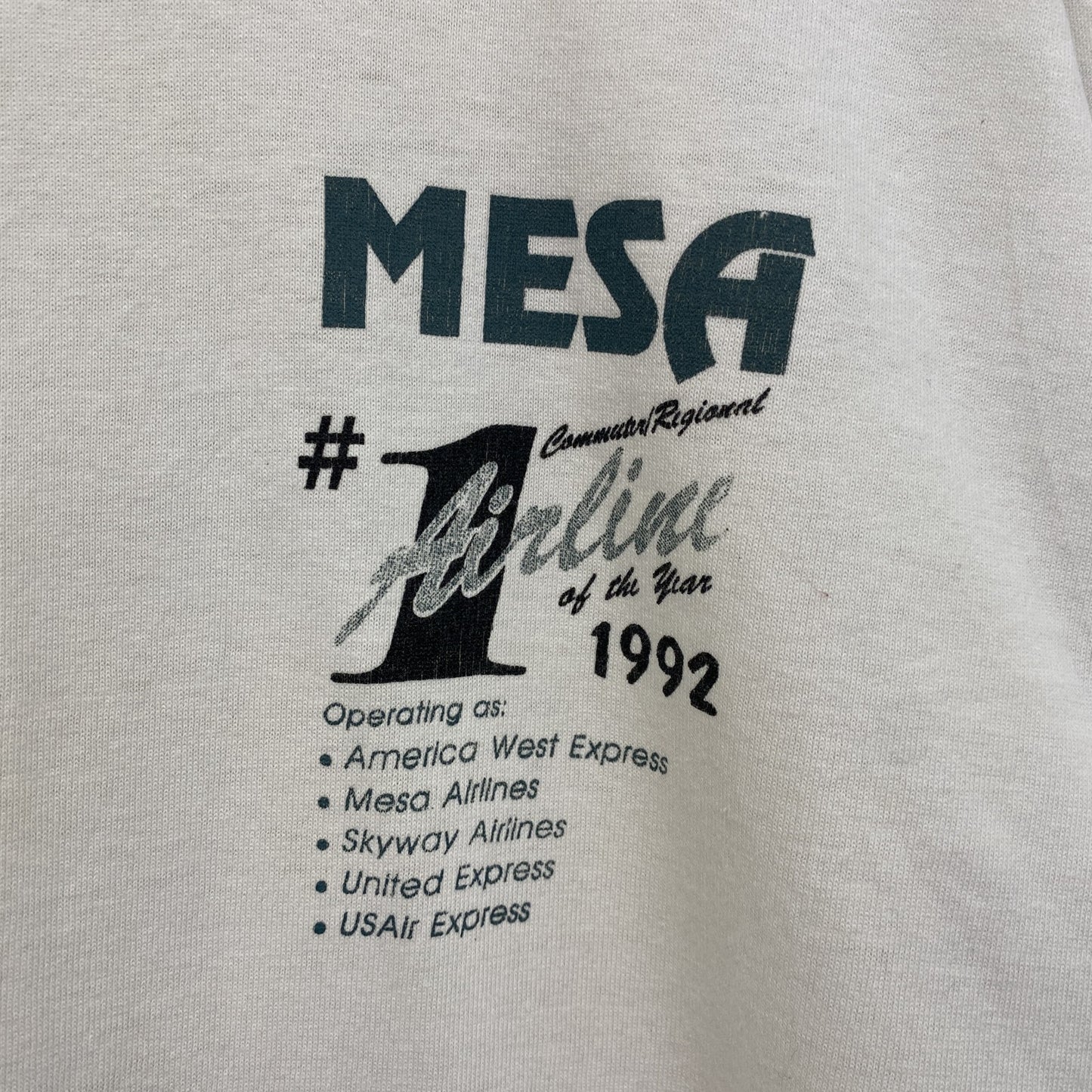 古着 used　半袖プリントTシャツ　レトロデザイン　クルーネック　シングルステッチ　90s　ヴィンテージ　白　ホワイト　Lサイズ