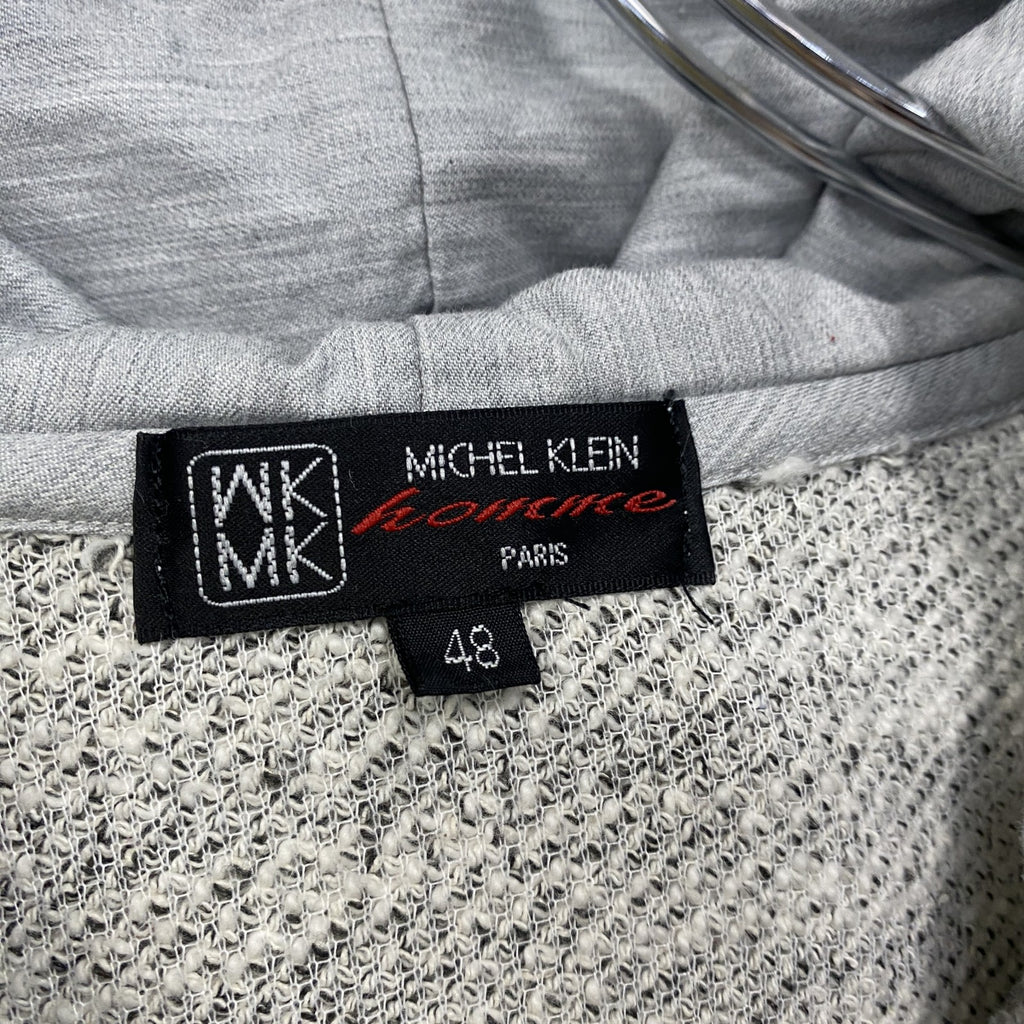 MICHEL KLEIN　ミッシェルクラン　フルジップパーカー/フーディー　灰色　グレー　48サイズ