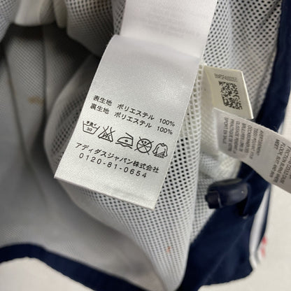 00s　adidas　アディダス　フルジップトラックジャケット/ジャージ　フランス代表　紺　ネイビー　XOサイズ
