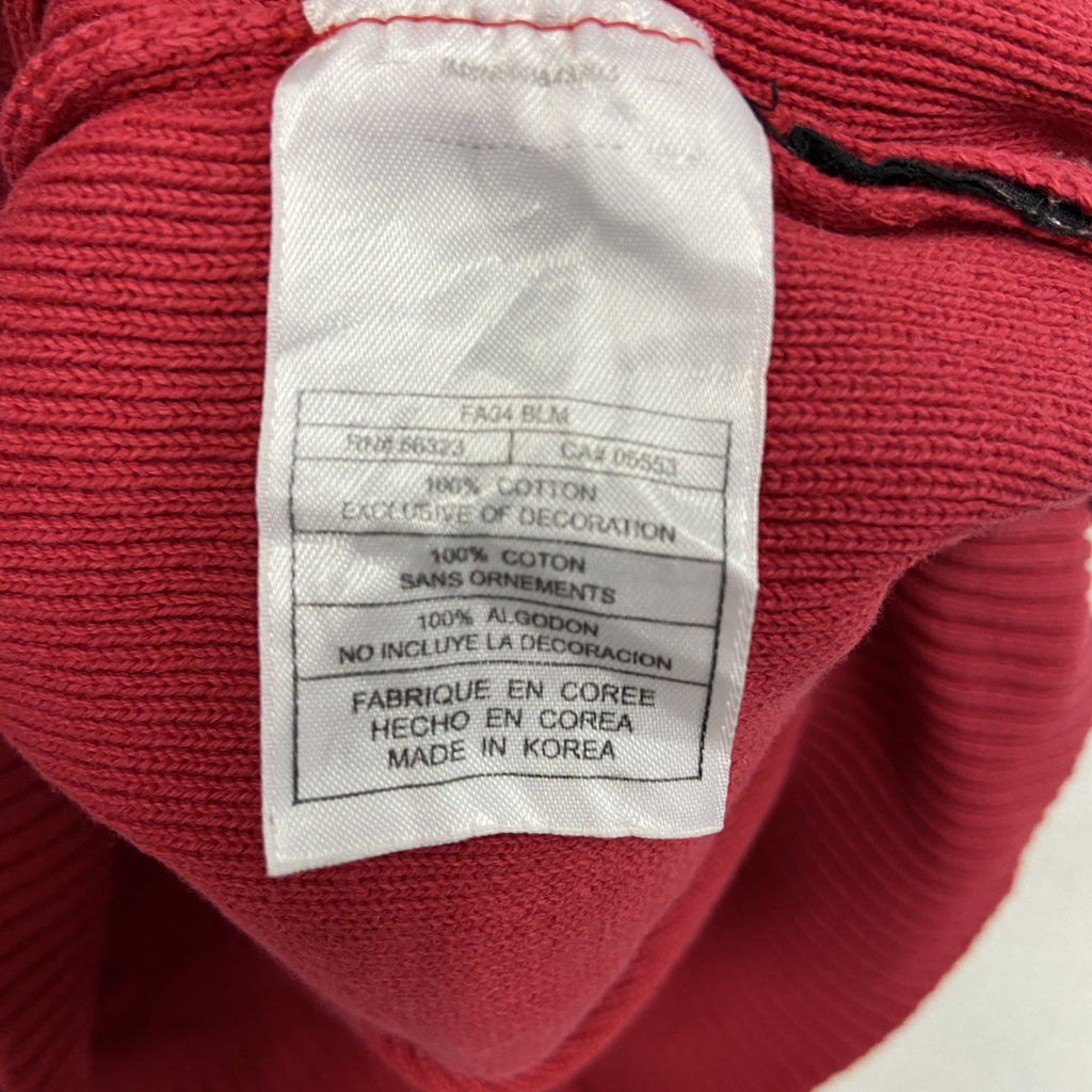 90s　NIKE　ナイキ　コットンニットベスト　ヴィンテージ　赤　レッド　XLサイズ