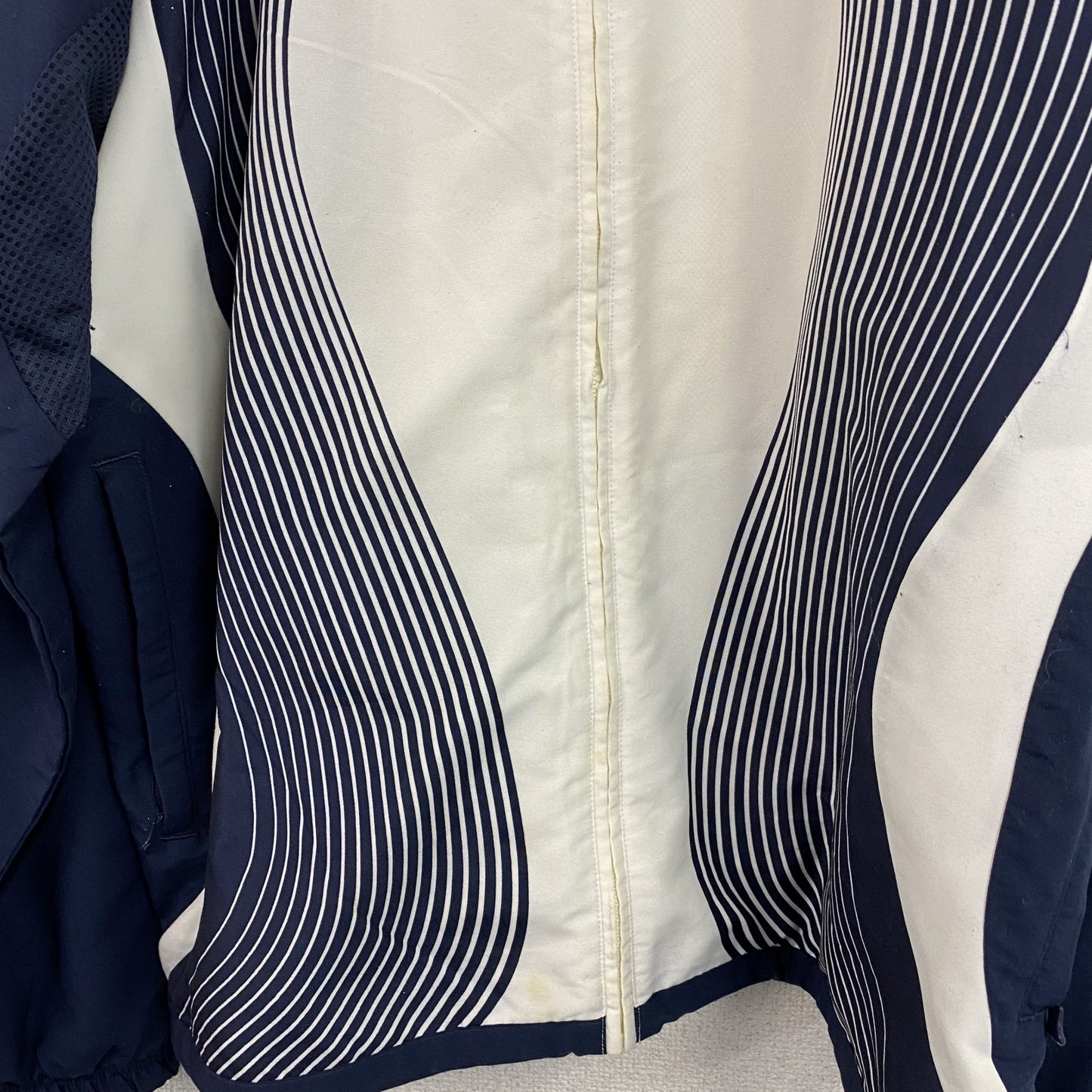 00s　adidas　アディダス　フルジップトラックジャケット/ジャージ　フランス代表　紺　ネイビー　XOサイズ