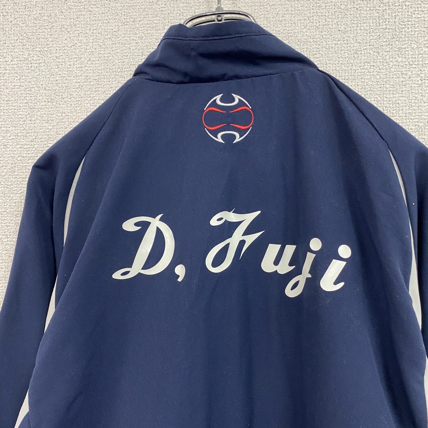 00s　adidas　アディダス　フルジップトラックジャケット/ジャージ　フランス代表　紺　ネイビー　XOサイズ