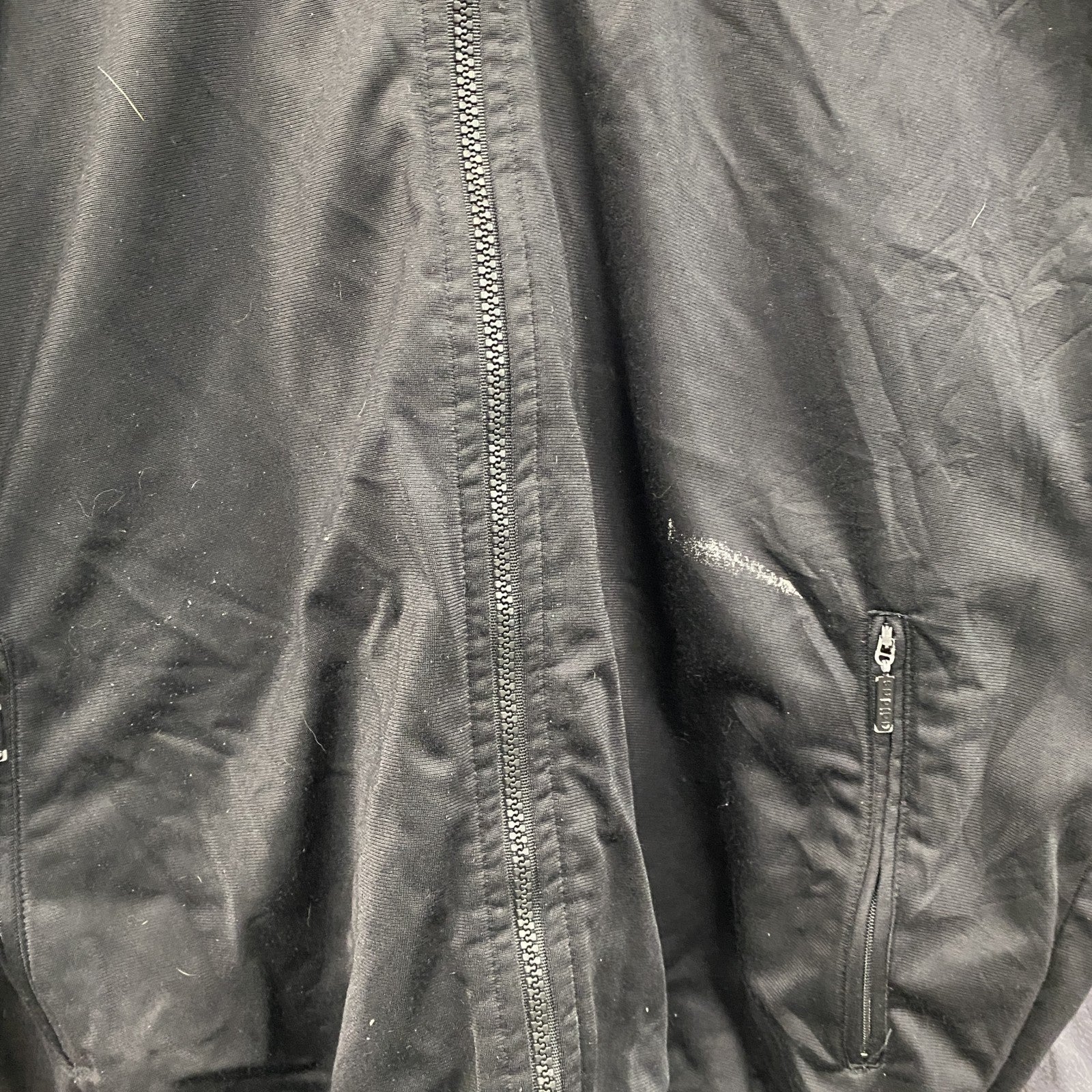 90s　adidas　アディダス　トラックジャケット/ジャージ　ヴィンテージ　黒　ブラック　Lサイズ