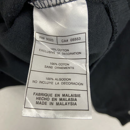 00s　NIKE　ナイキ　コットンニットセーター　ヴィンテージ　黒　ブラック　Lサイズ