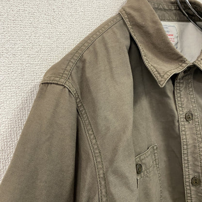 AVIREX　アヴィレックス　長袖シャツ　カーキ　Lサイズ