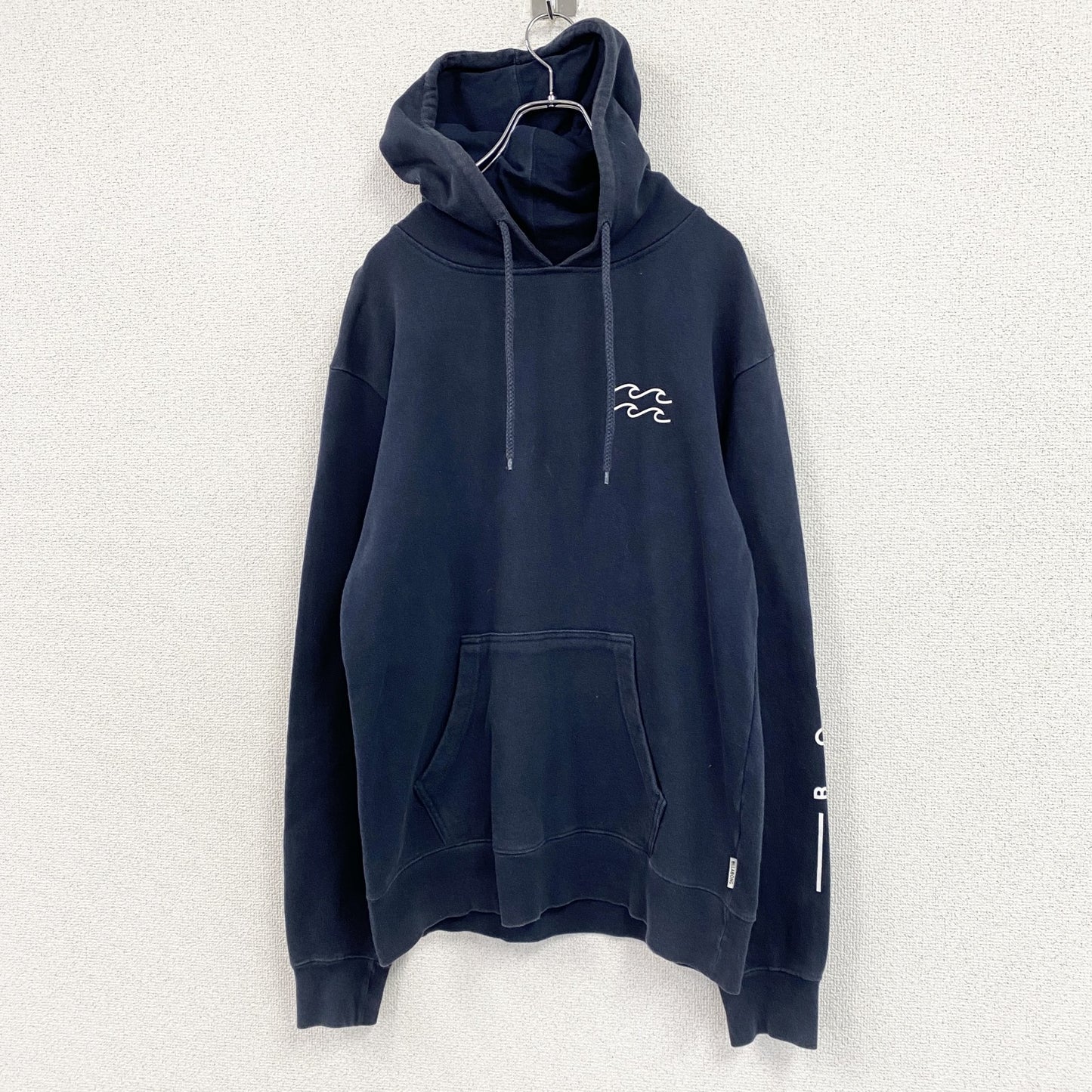 BILLABONG　ビラボン　スウェットパーカー/フーディー　紺　ネイビー　Lサイズ