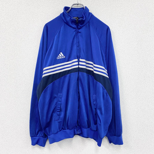 adidas　アディダス　トラックジャケット/ジャージ　青　ブルー　XLサイズ