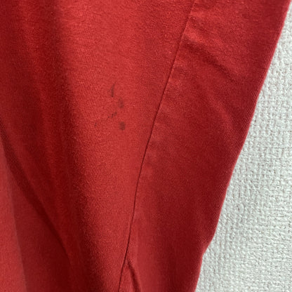 古着 used　GERMANY　半袖プリントTシャツ　BERLIN　FIFA　カジュアルデザイン　赤　クルーネック　Mサイズ