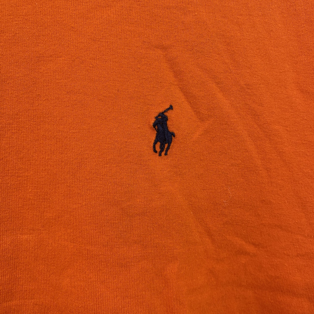 Polo By Ralph Lauren　ラルフローレン　半袖Tシャツ　ロゴ刺繡　オレンジ　150サイズ