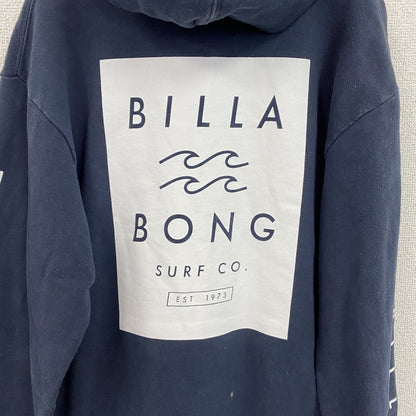 BILLABONG　ビラボン　スウェットパーカー/フーディー　紺　ネイビー　Lサイズ