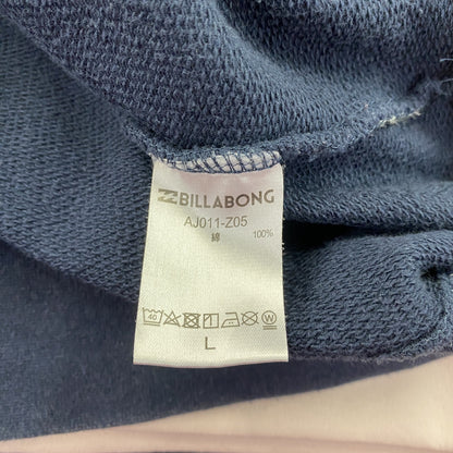 BILLABONG　ビラボン　スウェットパーカー/フーディー　紺　ネイビー　Lサイズ