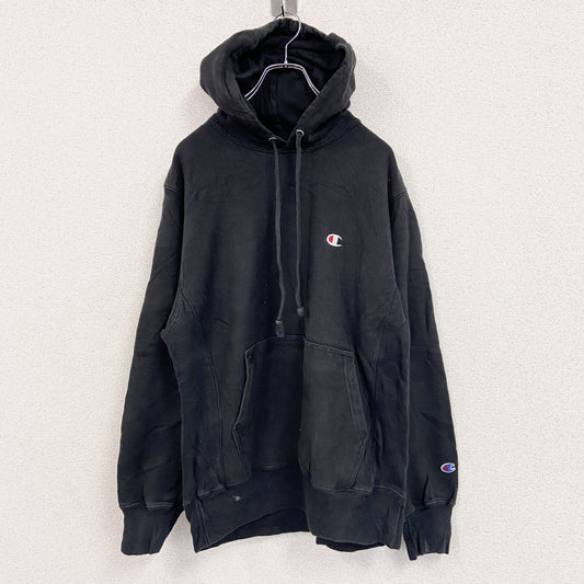 Champion　チャンピオン　リバースウィーブ　スウェットパーカー/フーディー　黒　ブラック　Mサイズ
