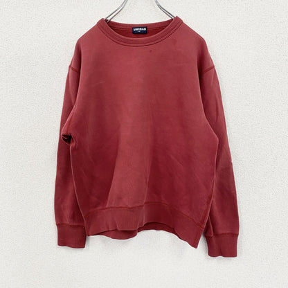 ～00s　OLD UNIQLO　オールドユニクロ　スウェット/トレーナー　フェード　ヴィンテージ　赤　レッド　Mサイズ