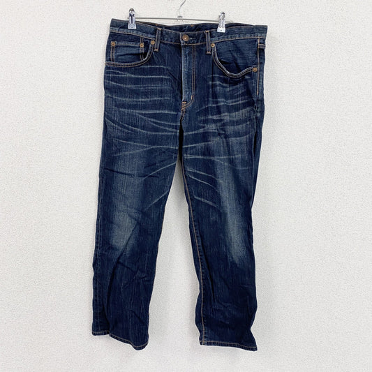EDWIN 　エドウィン　504　デニムパンツ/ジーンズ　鬼ヒゲ　縦落ち　ジップフライ　インディゴ　34サイズ