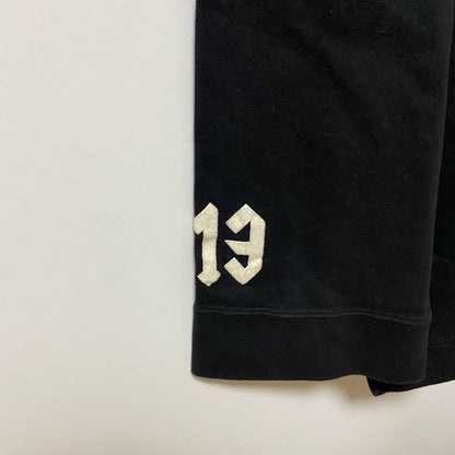 古着 used　puma プーマ　by Rihanna　長袖グラフィックスウェット　トレーナー　プリント　黒　ブラック　Lサイズ
