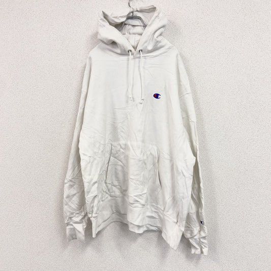 Champion　チャンピオン　リバースウィーブ　スウェットパーカー/フーディー　白　ホワイト　2XLサイズ