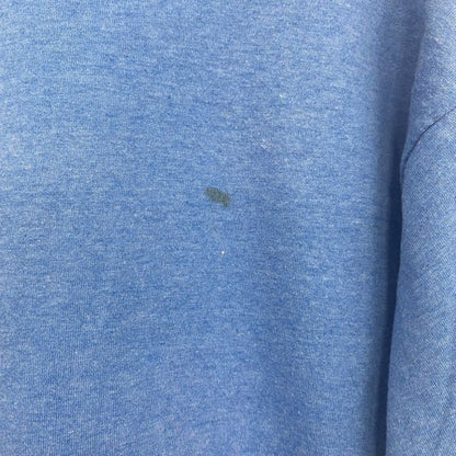 古着 used　半袖プリントTシャツ　シングルステッチ　シボレー　レトロ　クルーネック　ヴィンテージ　90s　青　ブルー　Lサイズ