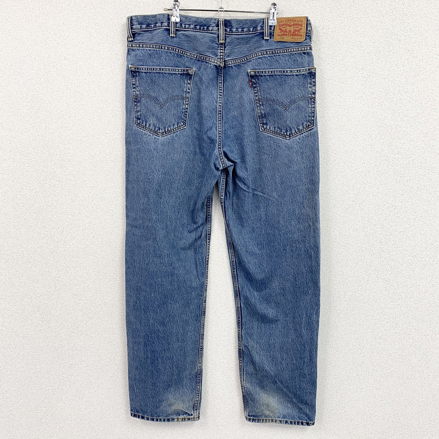 Levi’ｓ　リーバイス　550　デニムパンツ/ジーンズ　ジップフライ　縦落ち　インディゴ　W40サイズ