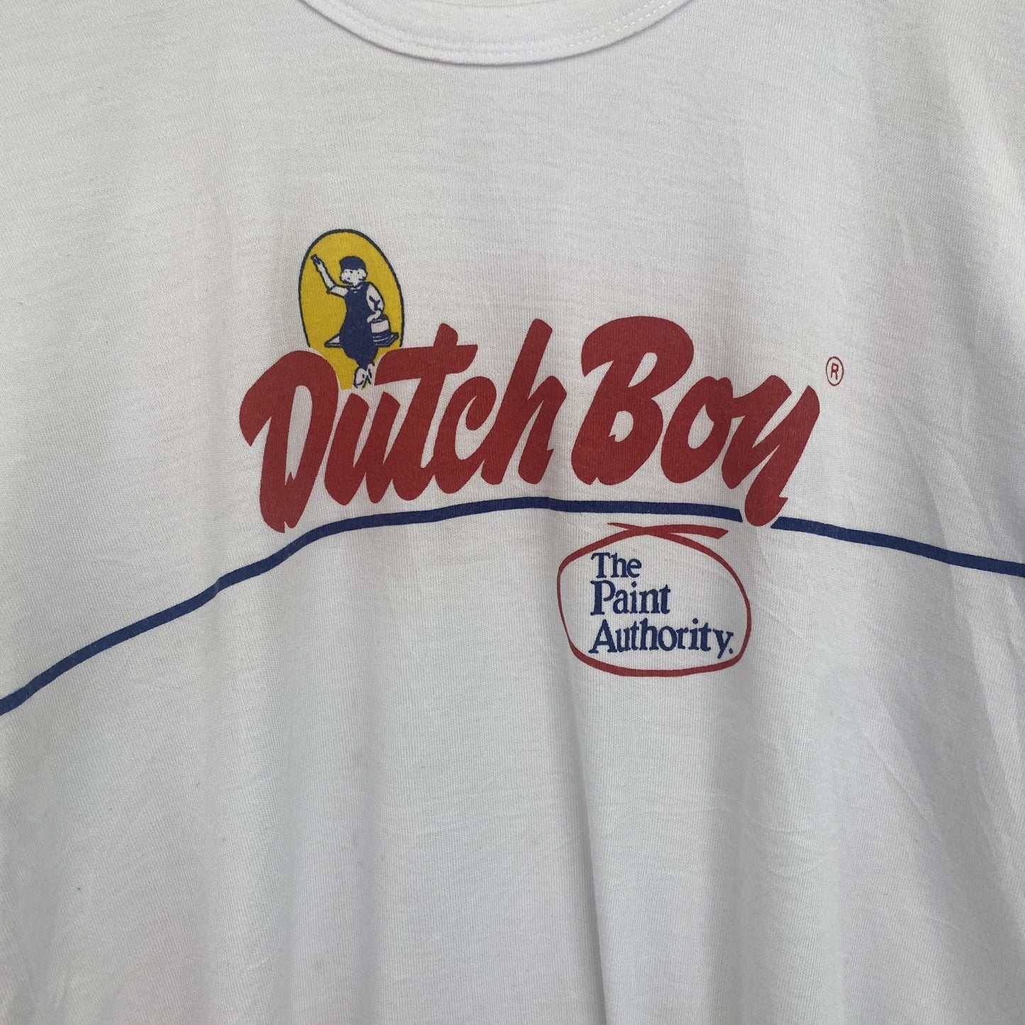 古着 used　Douth Boy　半袖プリントTシャツ　シングルステッチ　クルーネック　ヴィンテージ　白　ホワイト　Lサイズ