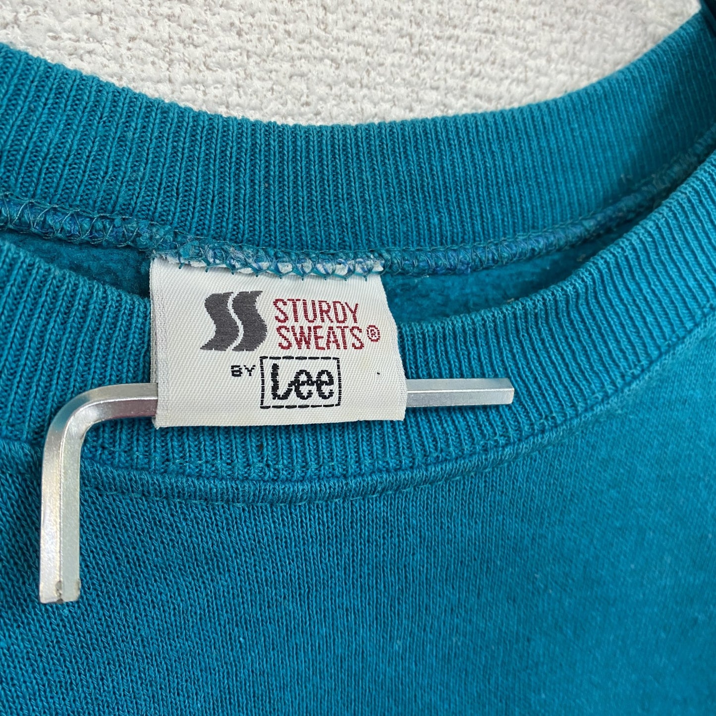 90s　Lee　リー　STURDY SWEATS　スウェット/トレーナー　ラグランスリーブ　ヴィンテージ　青　ブルー