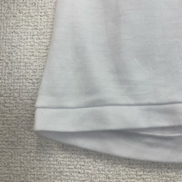 古着 used　Douth Boy　半袖プリントTシャツ　シングルステッチ　クルーネック　ヴィンテージ　白　ホワイト　Lサイズ